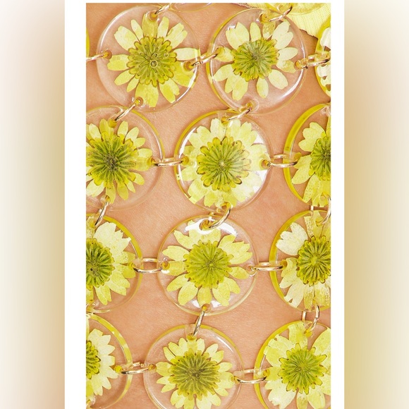 Camila Coelho Lilah Mini Skirt in Yellow Daisy - Picture 9 of 13